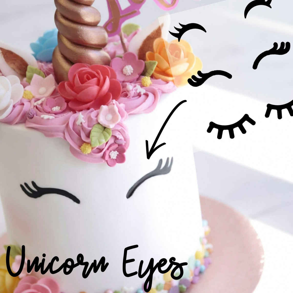 Sweet Stamp Unicorn Eyes Embossing Set