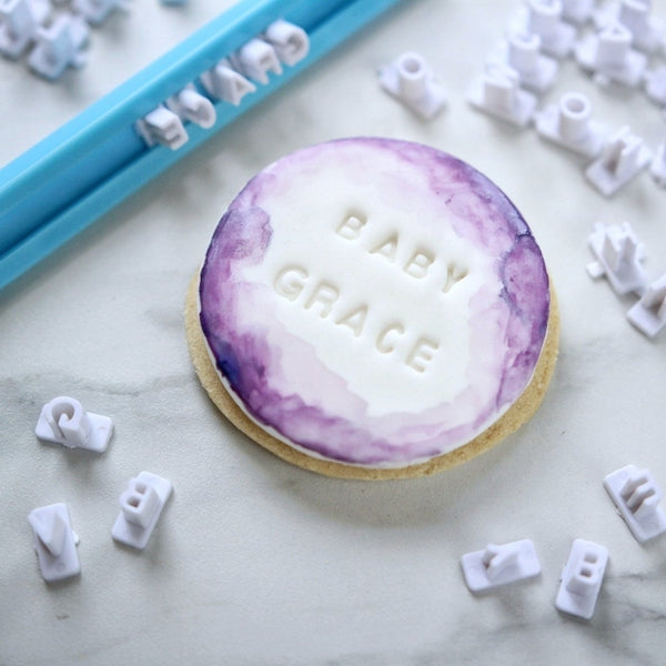 Sweet Stamp Mini Message Embossing Set - 72 Pieces