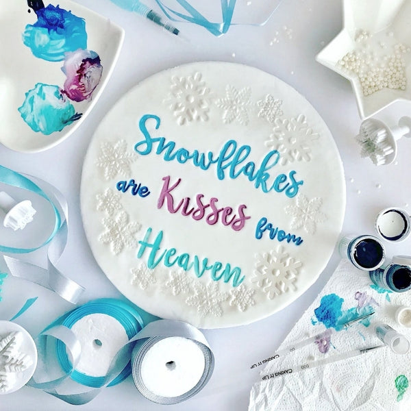 Sweet Stamp Stylish Letters Embossing Set
