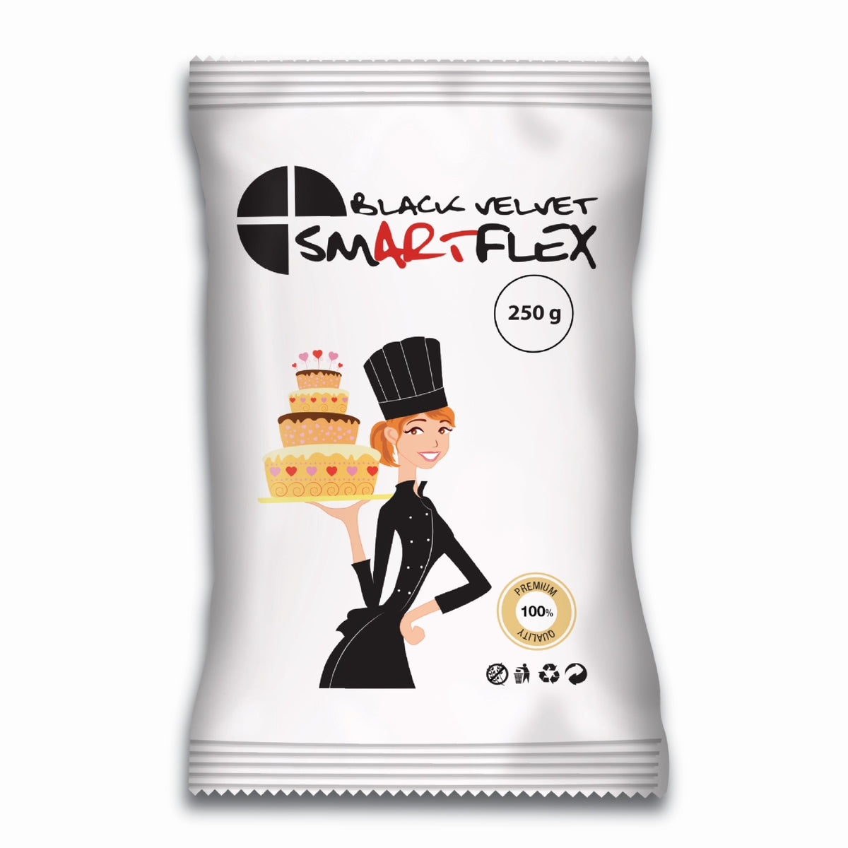 Smartflex Black Velvet Sugarpaste