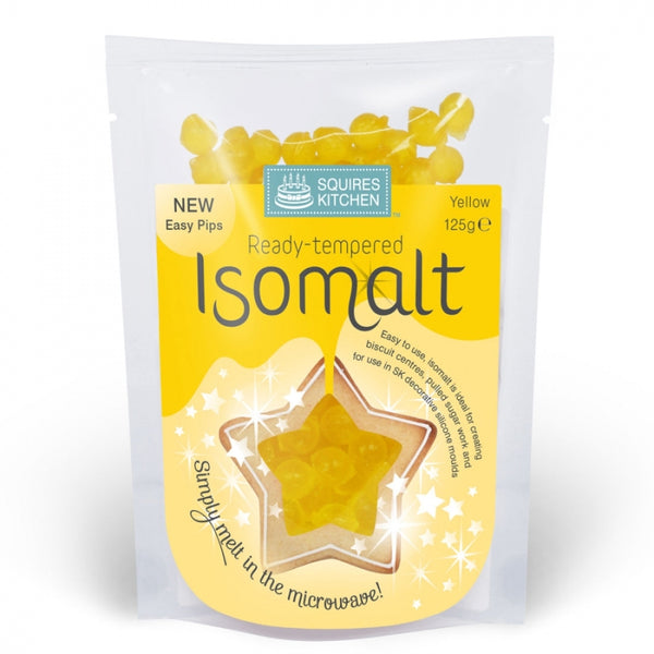Squires Kitchen Yellow Ready Tempered Isomalt 125g