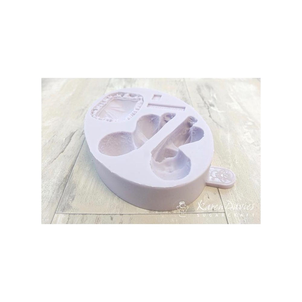 Karen Davies Sleeping Baby And Pillow Mould