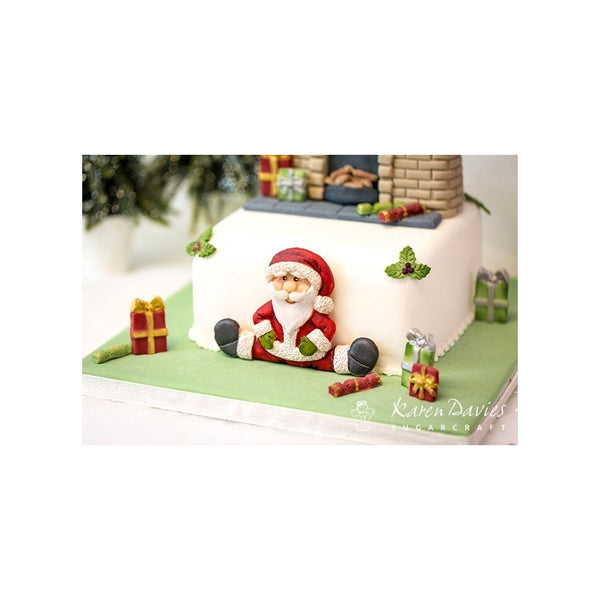 Karen Davies Sitting Santa Mould