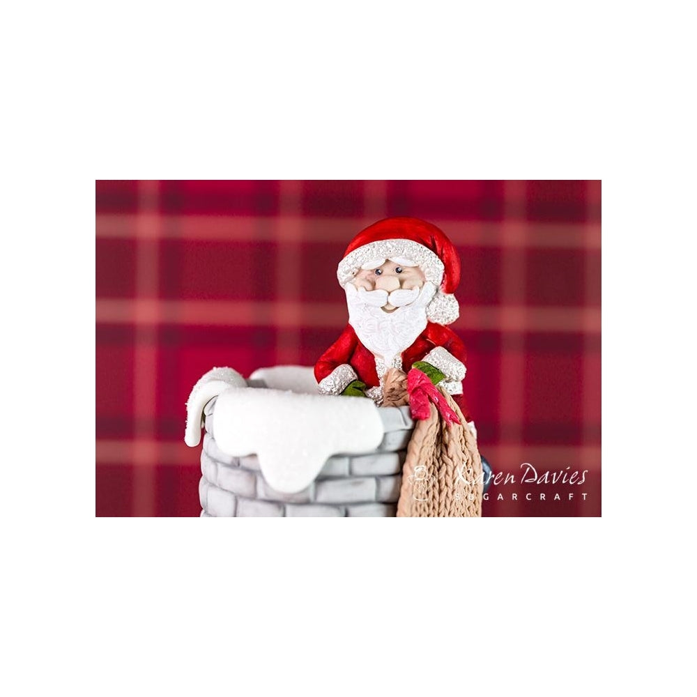 Karen Davies Sitting Santa Mould