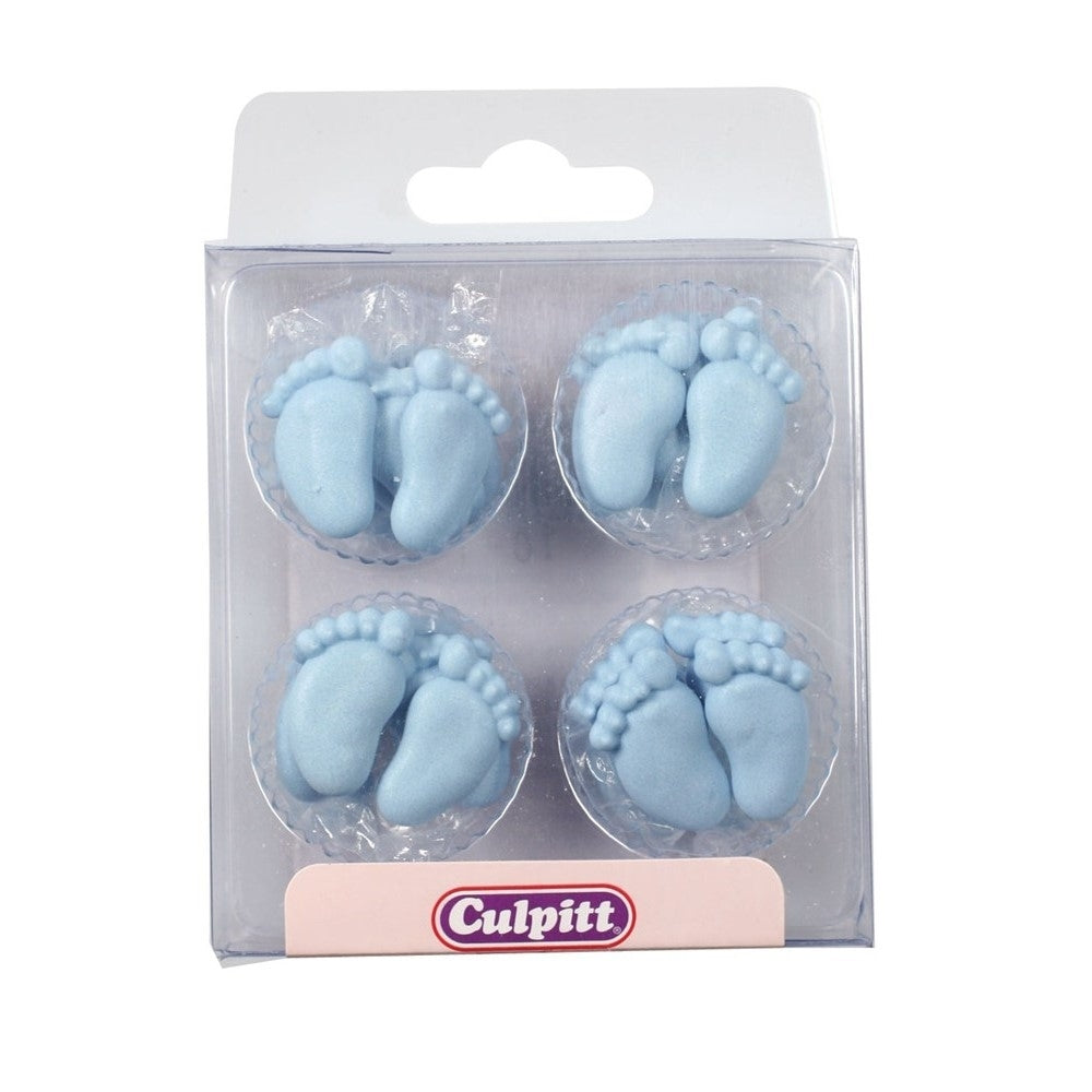 Culpitt Blue Baby Sugar Feet Pairs x 12