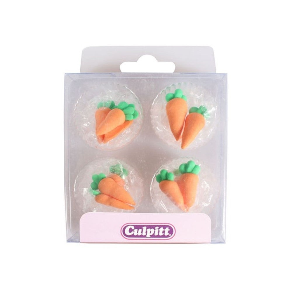 Culpitt Carrot Edible Toppers x 12