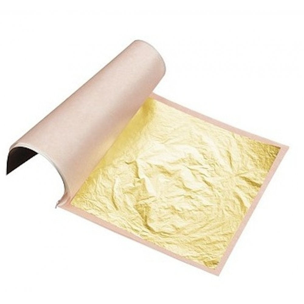 Sugarflair Edible Gold Leaf Transfer Sheet - Single 24 Carat Sheet