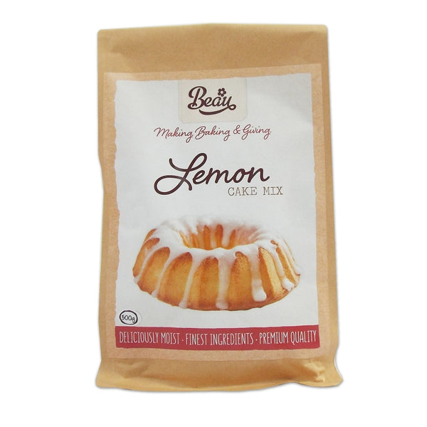 Beau Products Lemon Creme Cake Mix