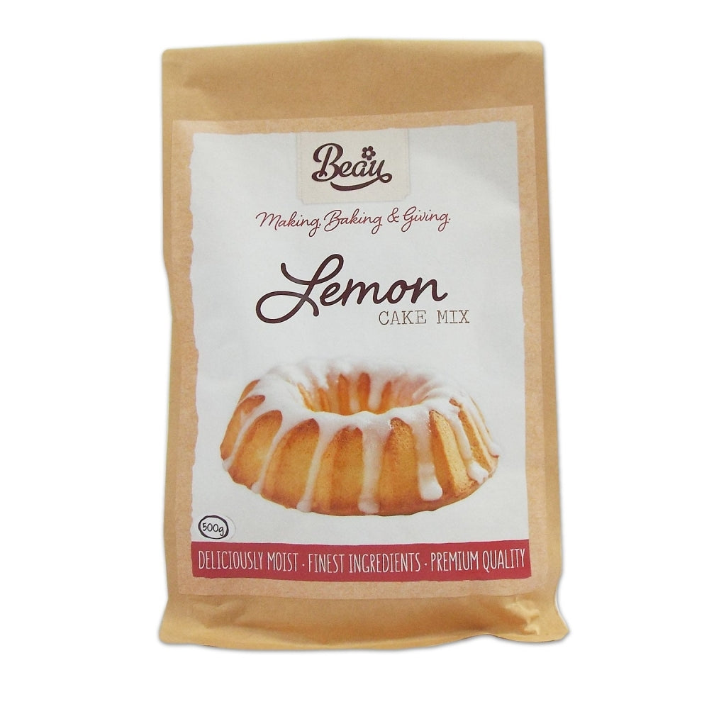 Beau Products Lemon Creme Cake Mix