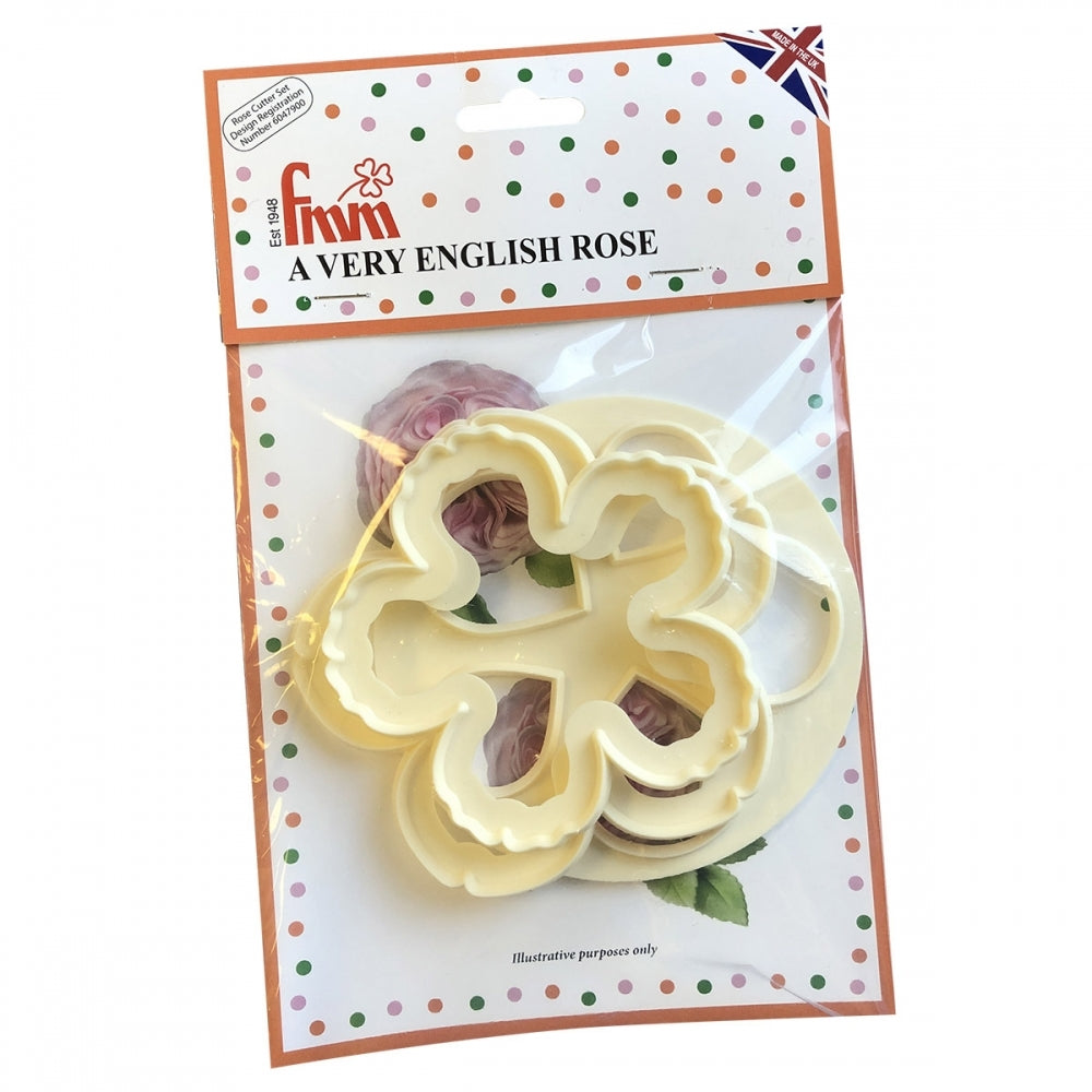 FMM A Very English Rose Cutter Set