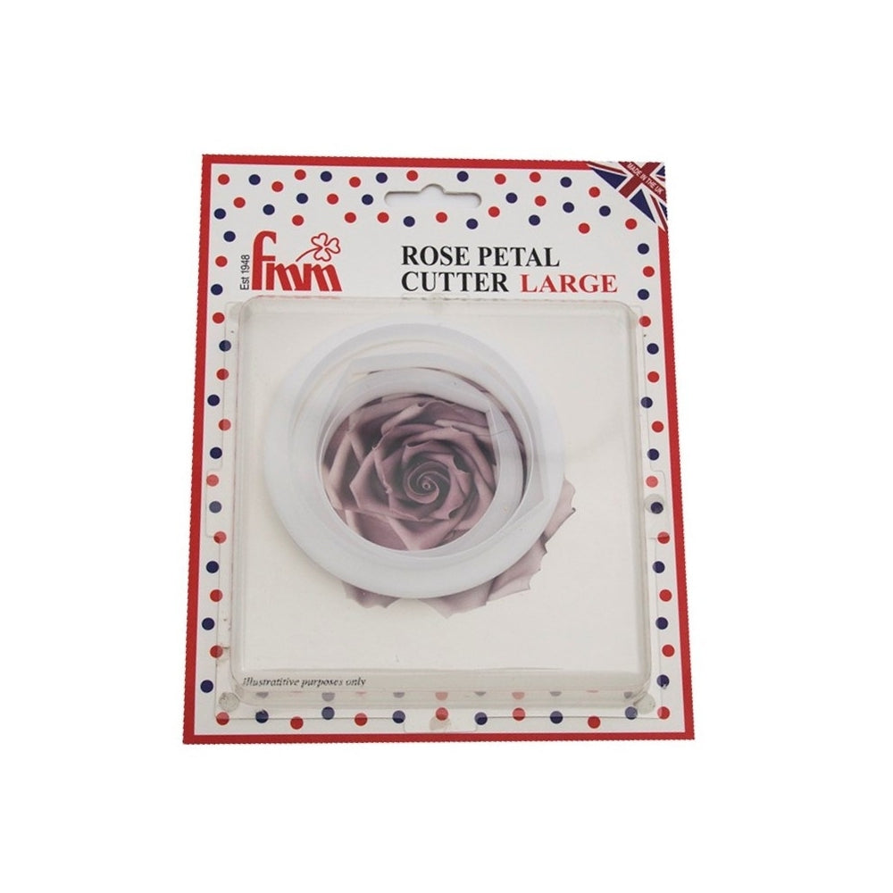 FMM Large Rose Petal Cutters Set Of 3