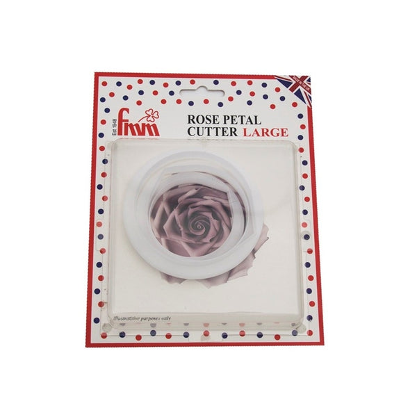 FMM Large Rose Petal Cutters Set Of 3