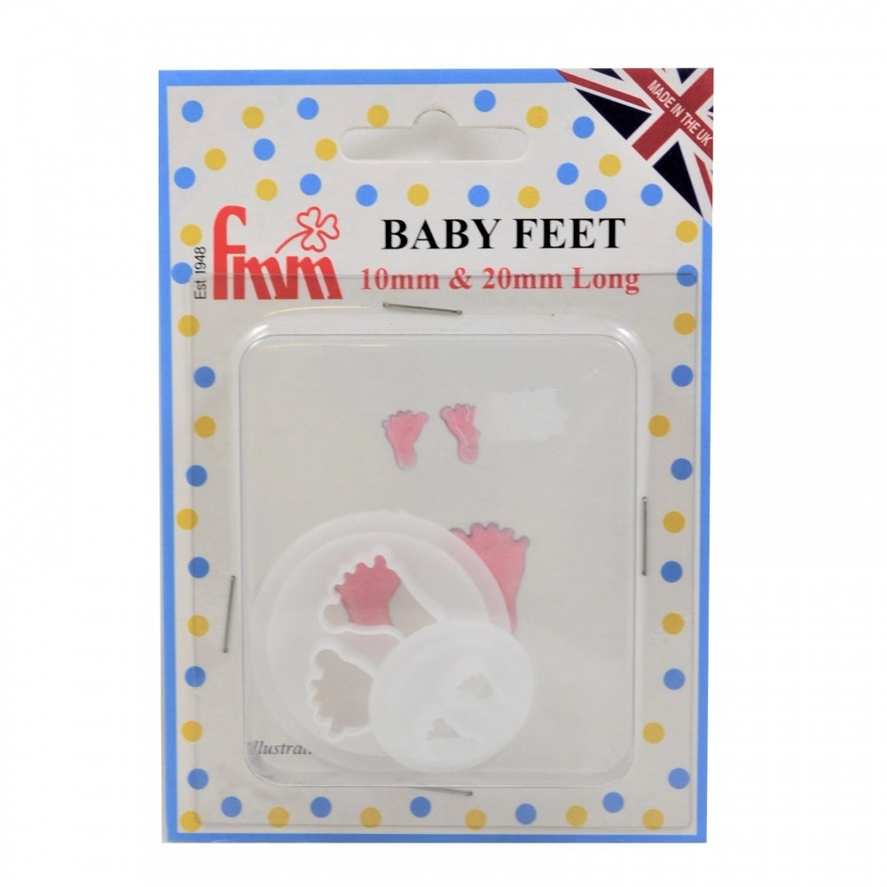 FMM Baby Feet Cutters Set Of 2 - FMM