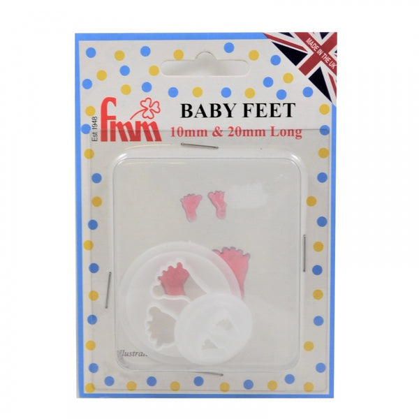 FMM Baby Feet Cutters Set Of 2 - FMM
