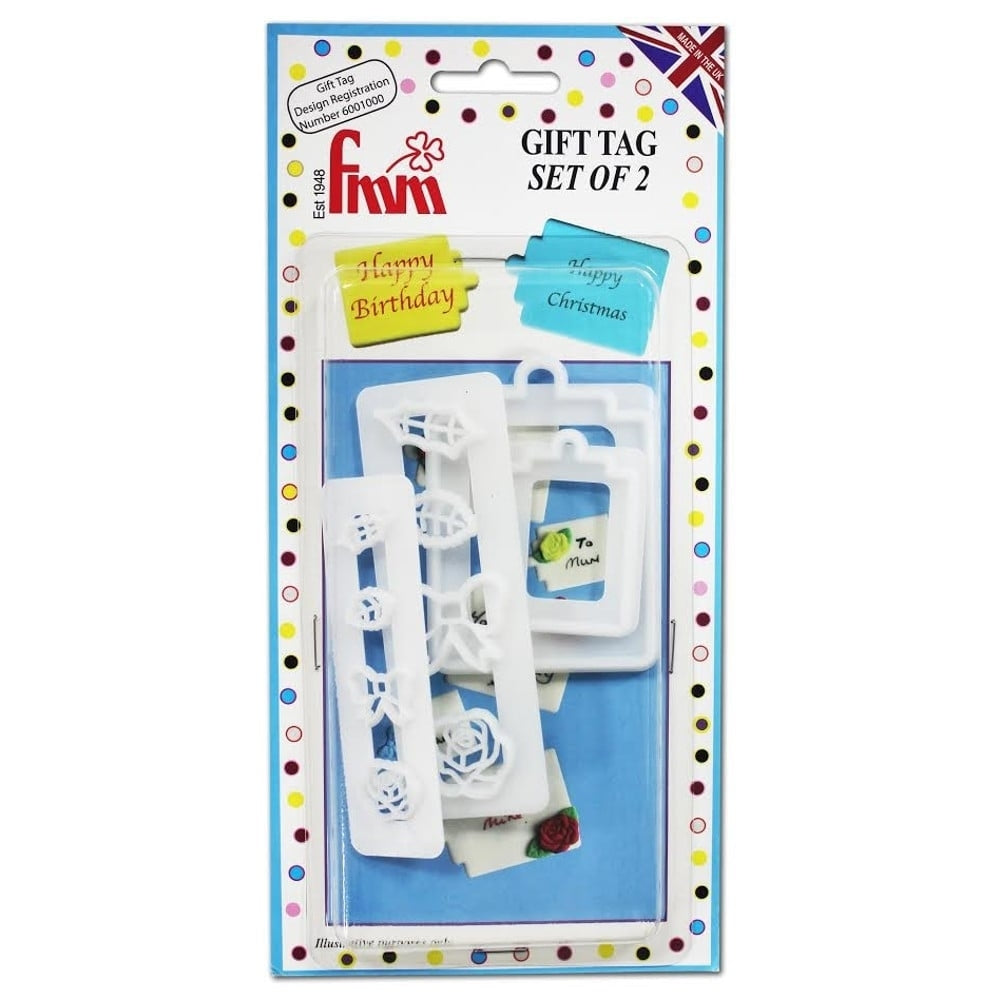 FMM Gift Tag Cutter Set Of 2