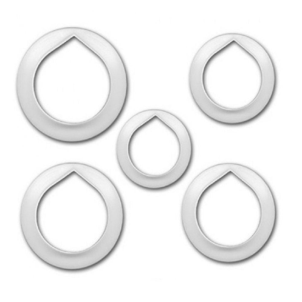 FMM Rose Petal Cutter Set Of 5