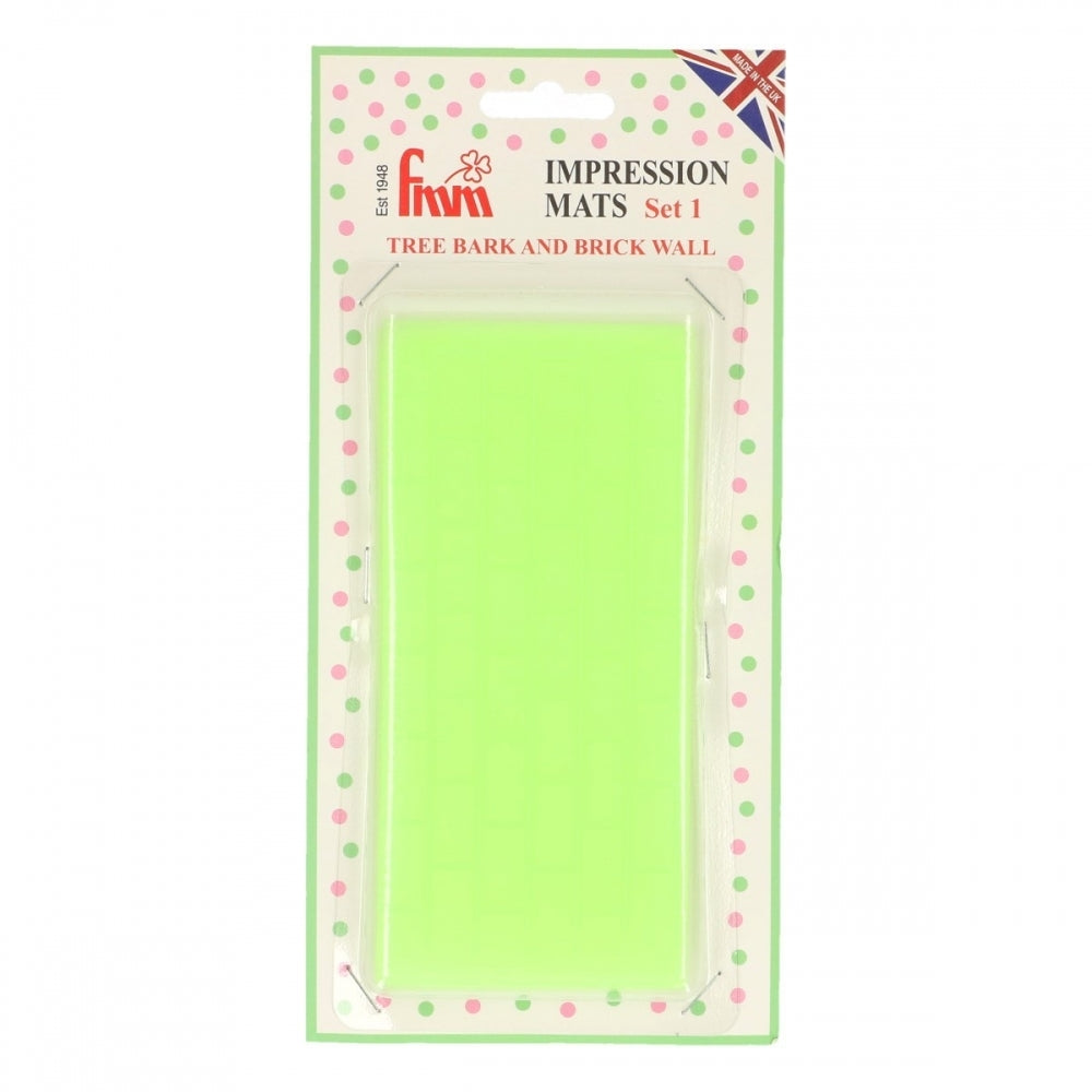 FMM Tree Bark And Brick Wall Impression Mats Set 1 - FMM