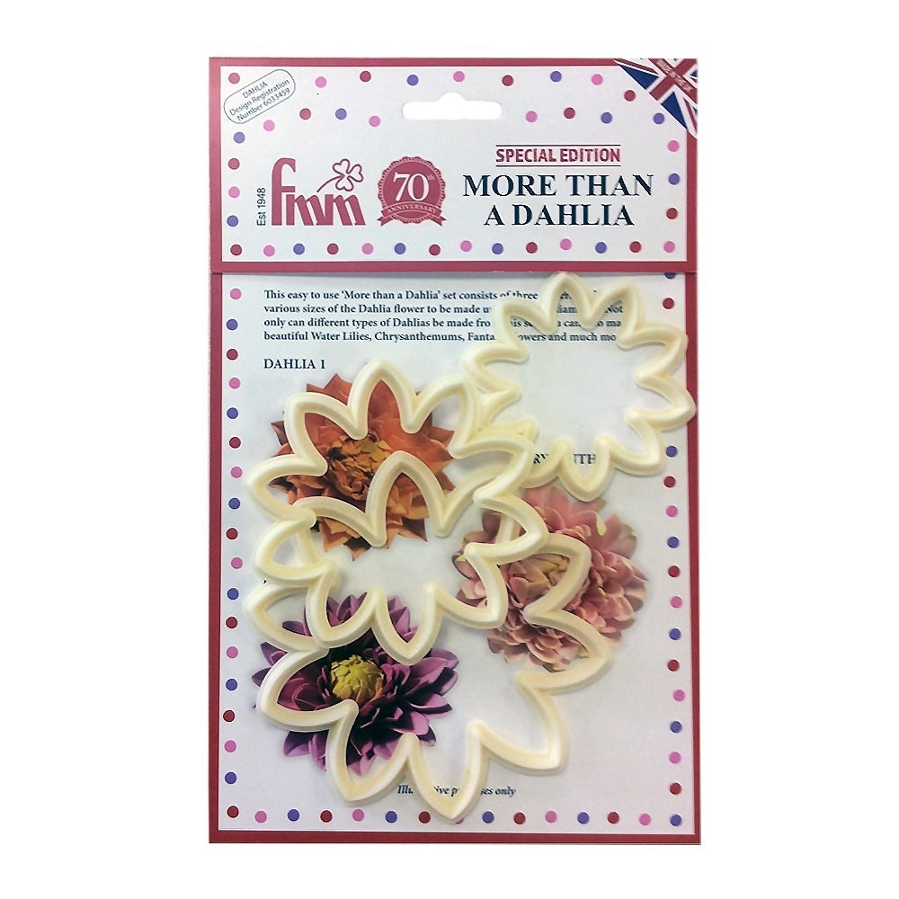 FMM More Than A Dahlia Cutters - Set Of 3 - FMM