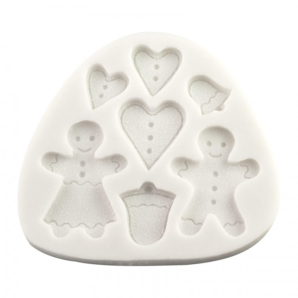 FPC Gingerbread People Silicone Icing Mould