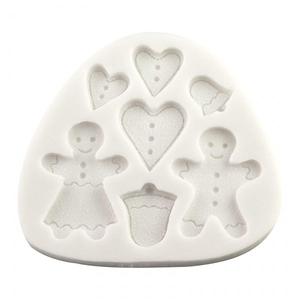 FPC Gingerbread People Silicone Icing Mould