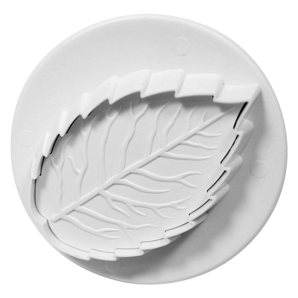 PME Veined Rose Leaf Plunger Cutter Set Of 3