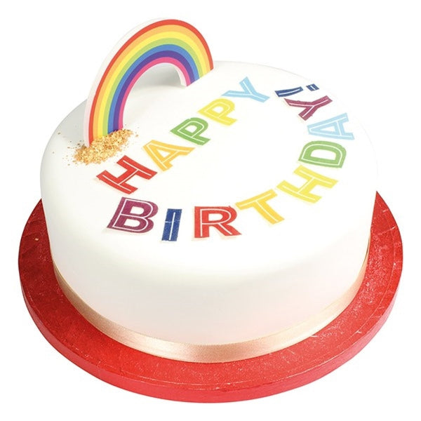 Culpitt Rainbow Topper
