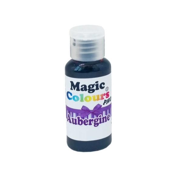 Magic Colours Pro Gel Colourings - Aubergine