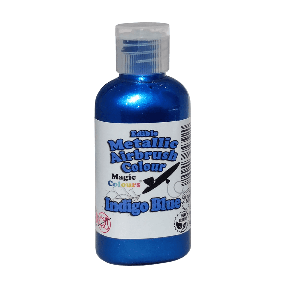 Magic Colours Metallic Airbrush Colours 55ml - Indigo Blue