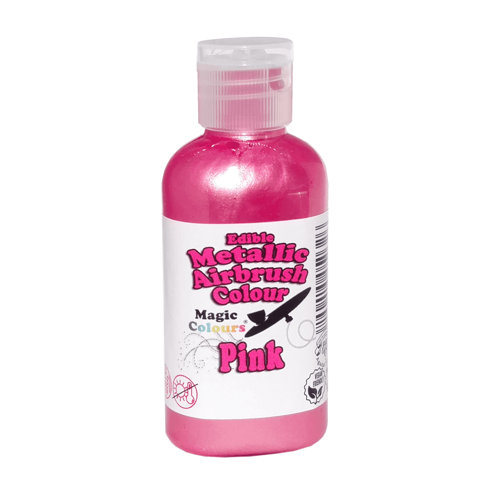 Magic Colours Metallic Airbrush Colours 55ml - Pink