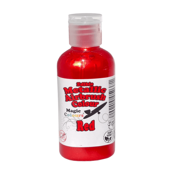 Magic Colours Metallic Airbrush Colours 55ml - Red