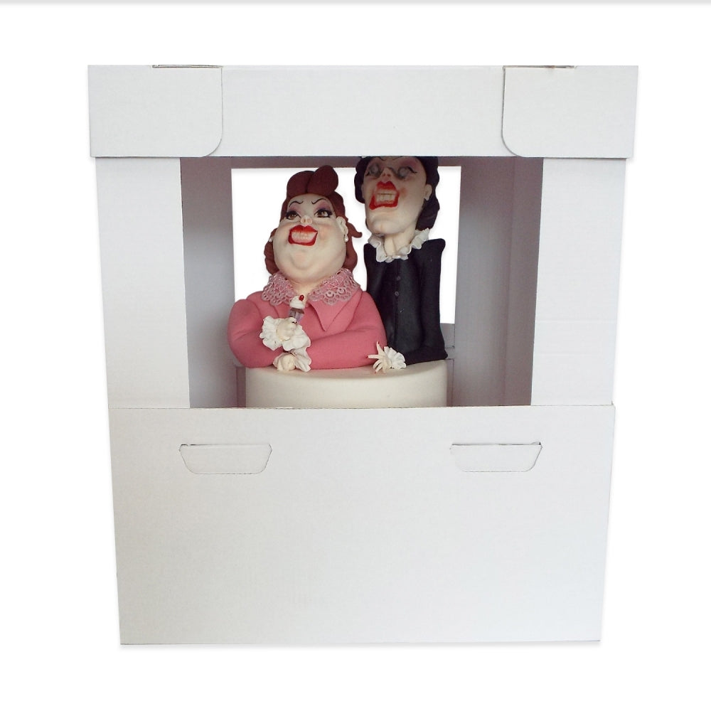 Simply Making Corrugated Cake Box Corner Extensions - Set of 4