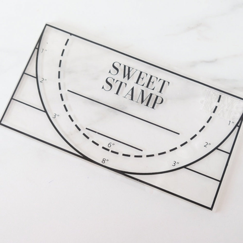Sweet Stamp Clear Rectangle Pick Up Pad