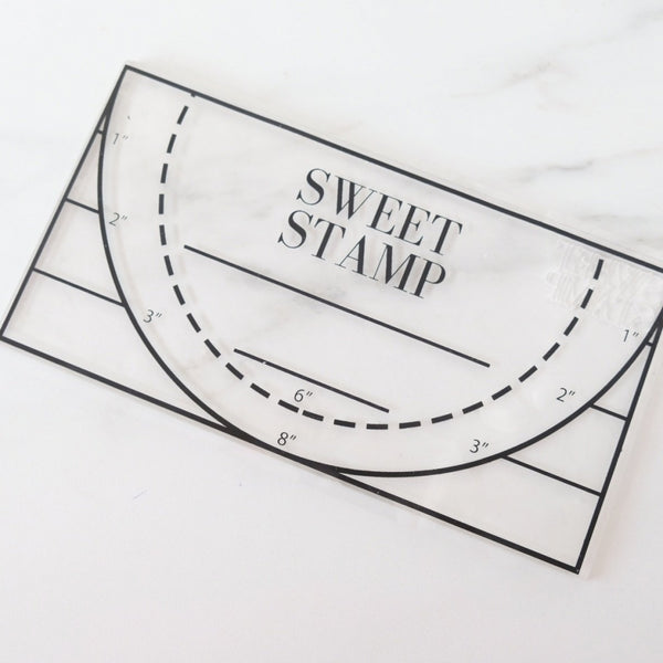 Sweet Stamp Clear Rectangle Pick Up Pad