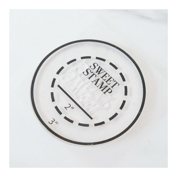 Sweet Stamp Clear Round Cupcake Pick Up Pad
