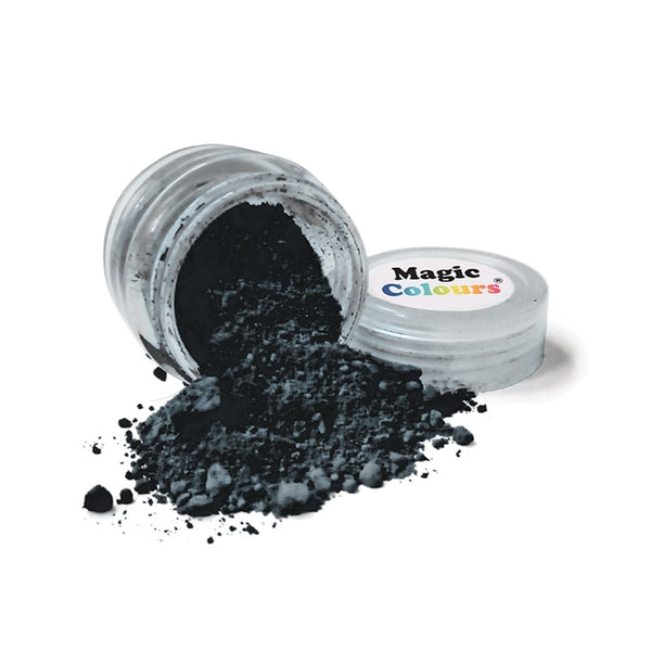 Magic Colours Edible Petal Dust 7ml - Coal Black
