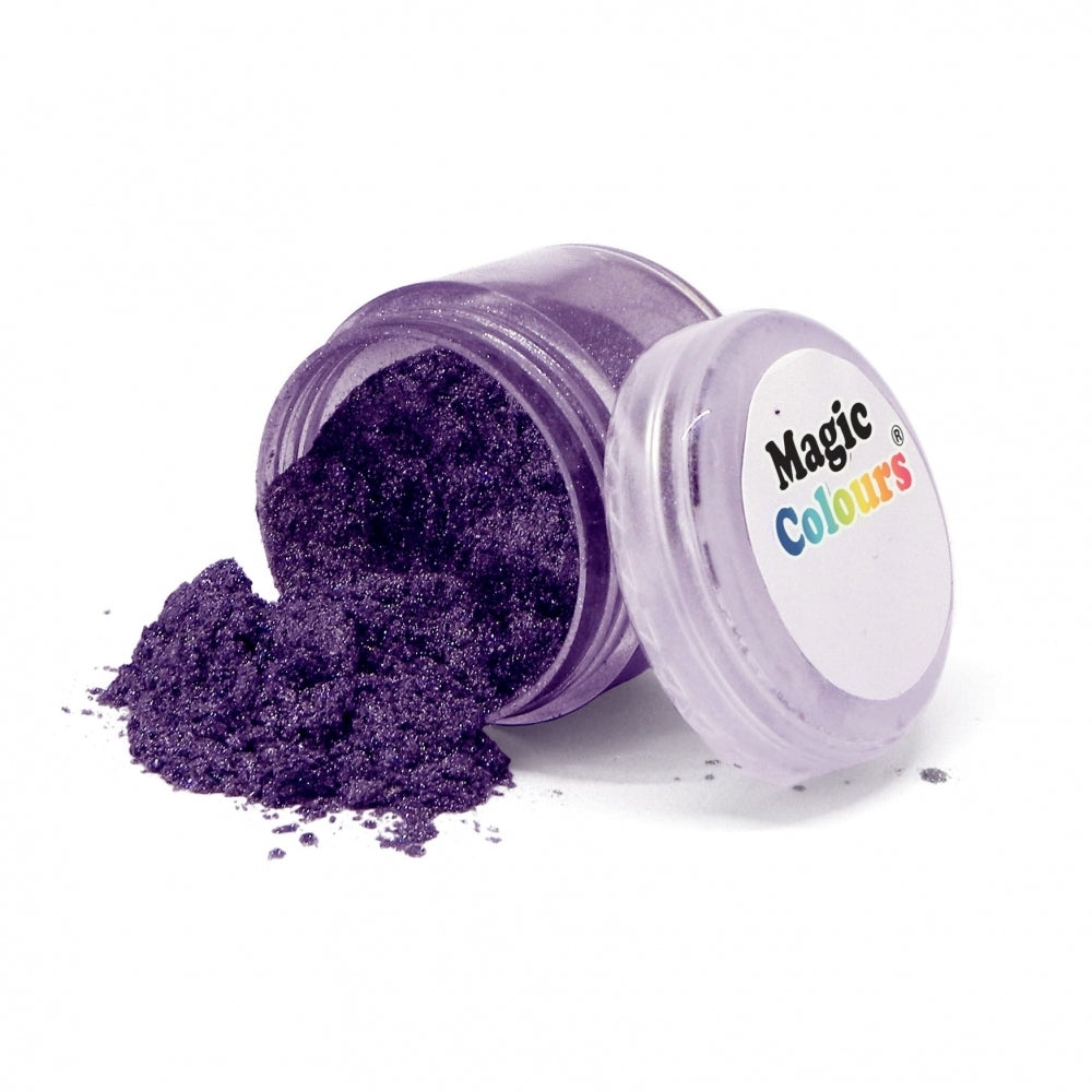 Magic Colours Edible Lustre Dusts 7ml - Purple Sheen