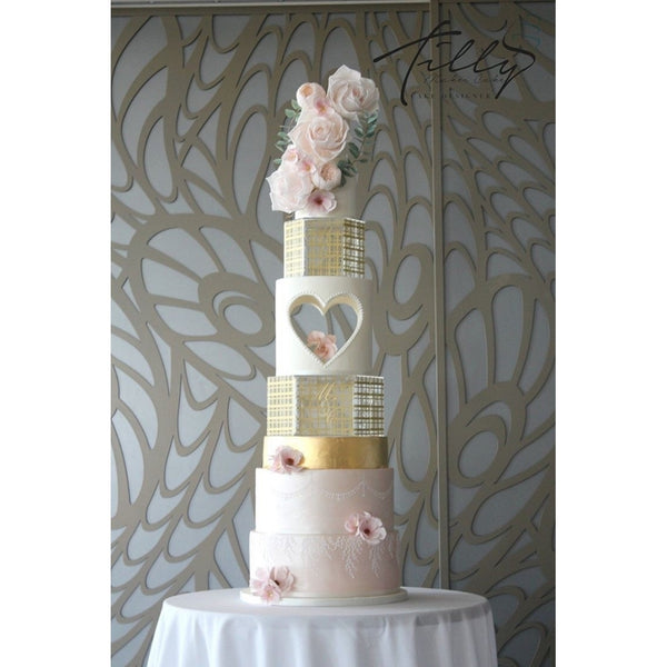 Simply Making Heart Cut-Out Cake Dummy