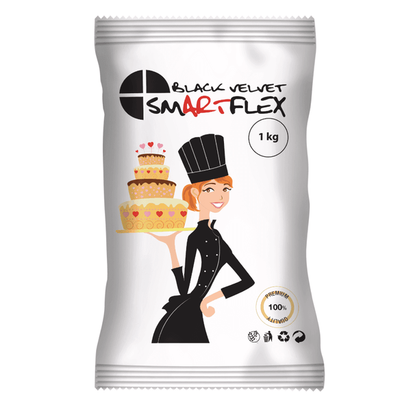 Smartflex Black Velvet Sugarpaste