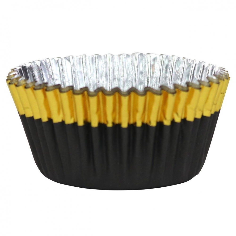 PME Foil Lined Cupcake Cases with Gold Trim x 30