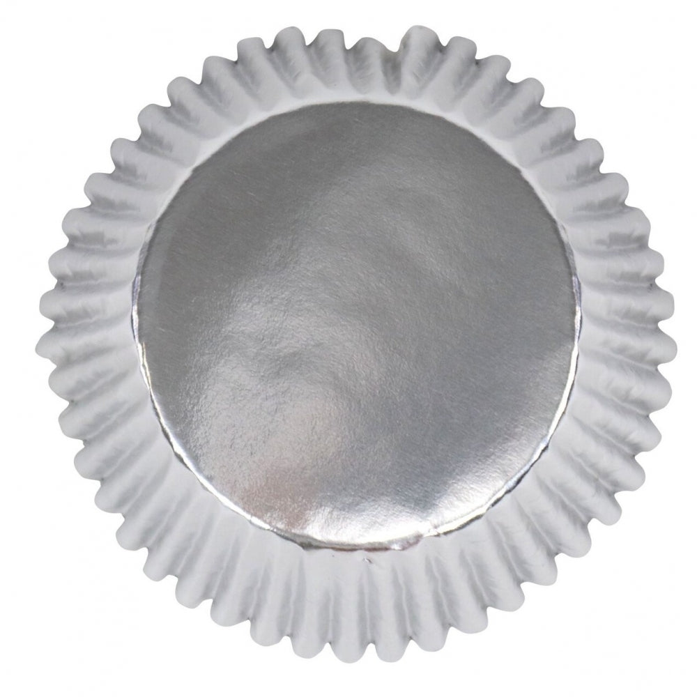 PME Metallic Cupcake Cases x 30 - Silver