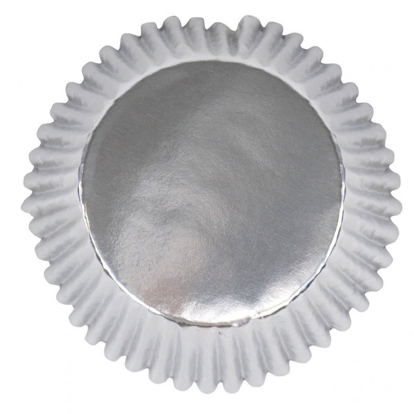 PME Metallic Cupcake Cases x 30 - Silver