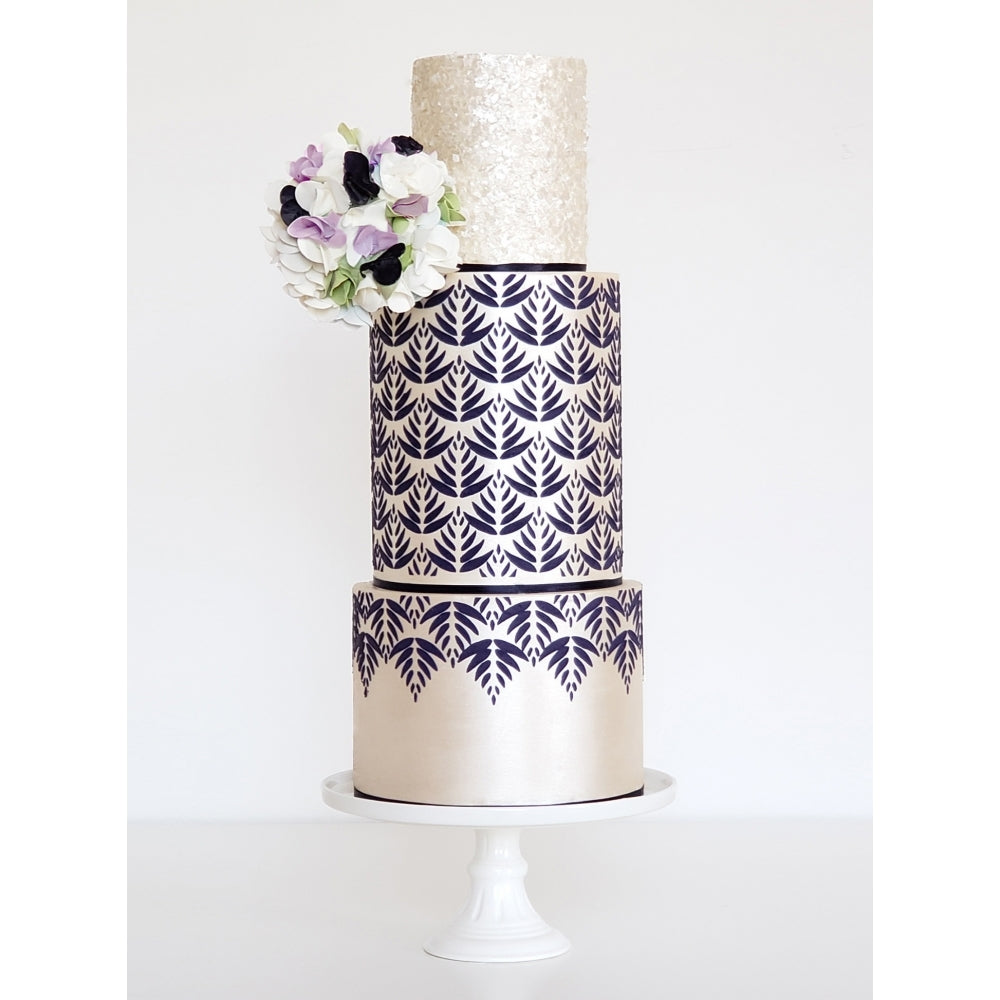 Silvia Favero Alsacia Cake Stencil