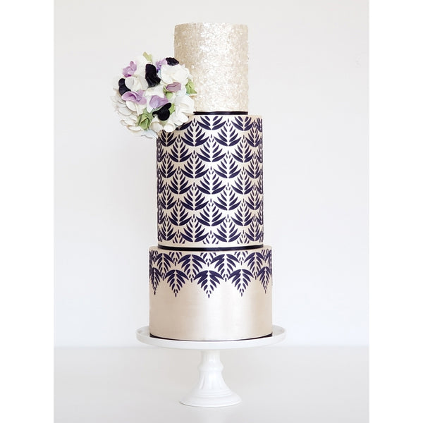 Silvia Favero Alsacia Cake Stencil