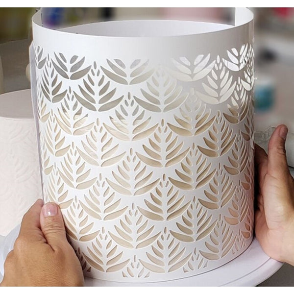 Silvia Favero Alsacia Cake Stencil