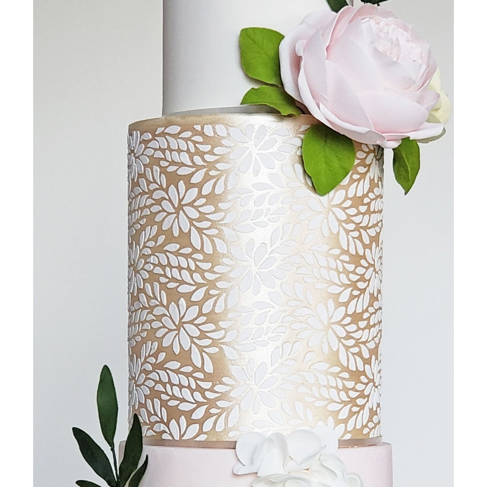 Silvia Favero Lavish Cake Stencil