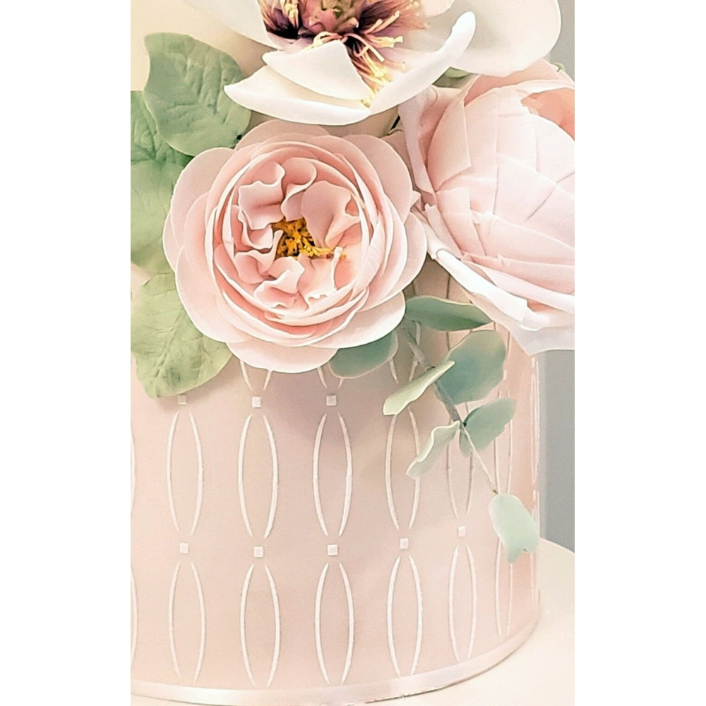 Silvia Favero Tango Cake Stencil