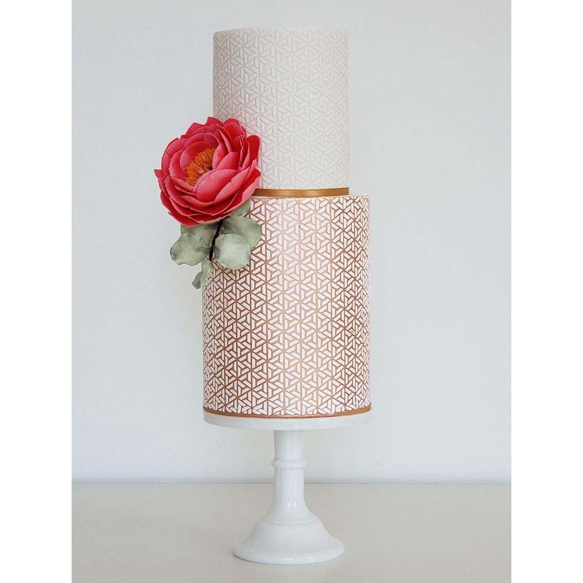 Silvia Favero Wisteria Cake Stencil