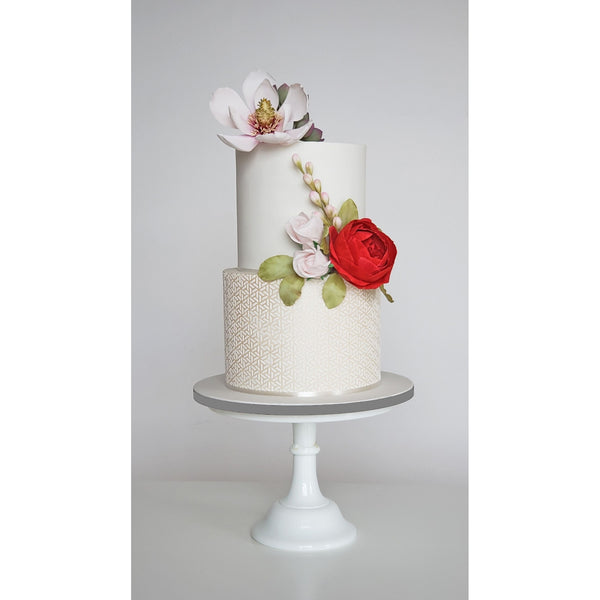 Silvia Favero Wisteria Cake Stencil