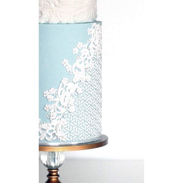 Silvia Favero Wisteria Cake Stencil