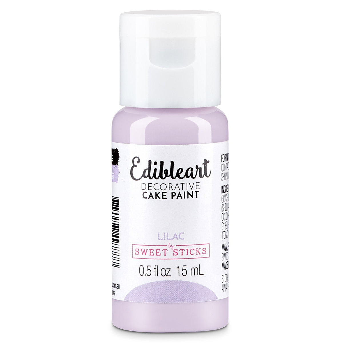 Sweet Sticks Matt Edible Art Paint 15ml - Lilac